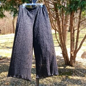 PATRA Vintage Wide Leg Cocktail Lace Pants/skirt  Sz 8/10 L, Quiet Luxury